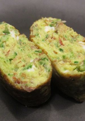 おひとりさまの胡瓜のすりおろしで玉子焼き-レシピのメイン写真