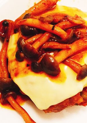 卵不要！煮込みハンバーグ-レシピのメイン写真