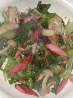 アサリの佃煮入り野菜炒め-レシピのメイン写真