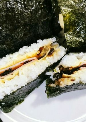 簡単♡おむすびサンド-レシピのメイン写真