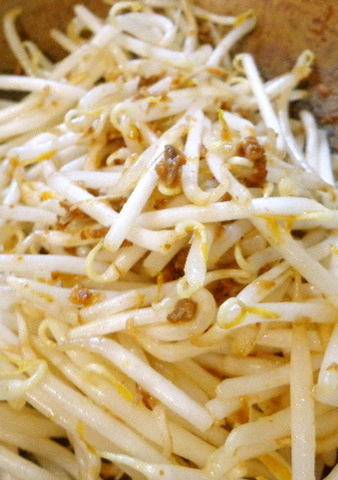最速の丸美屋の麻婆豆腐の素でもやし炒め-レシピのメイン写真