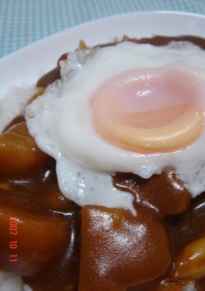 ゴロゴロ野菜のお月見カレー♡-レシピのメイン写真