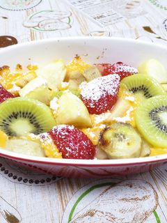 【簡単】あったかフルーツグラタン♪-レシピのメイン写真