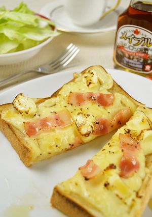 とろける♡チーズメープルトースト-レシピのメイン写真
