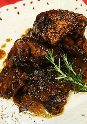 ローズマリー香る豚軟膏(なんこつ)紅茶煮-レシピのメイン写真