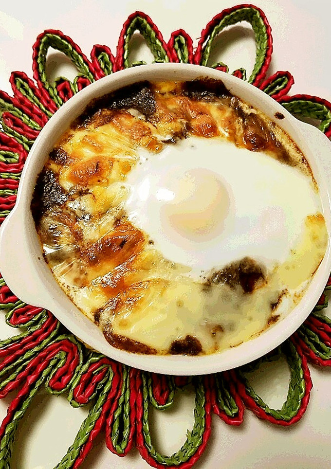 半熟卵ととろとろチーズがたまらないカレー-レシピのメイン写真