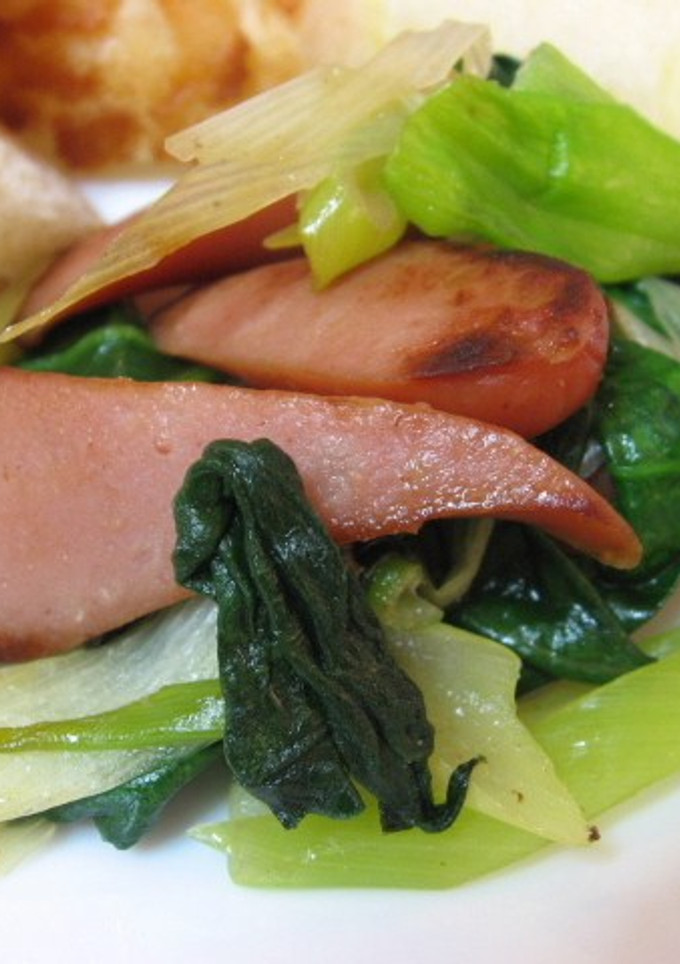 ウインナーと野菜のクレソル炒め-レシピのメイン写真