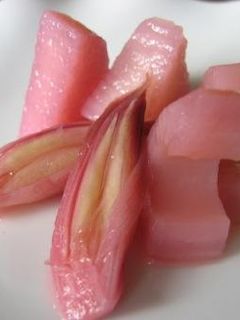 根菜・茗荷の赤梅酢漬け-レシピのメイン写真