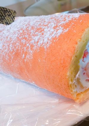 いちごロールケーキ-レシピのメイン写真