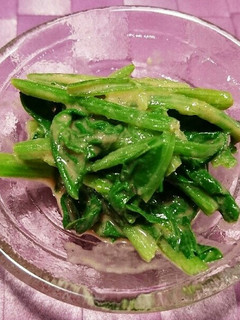 簡単☆ホウレン草の酢味噌あえ-レシピのメイン写真