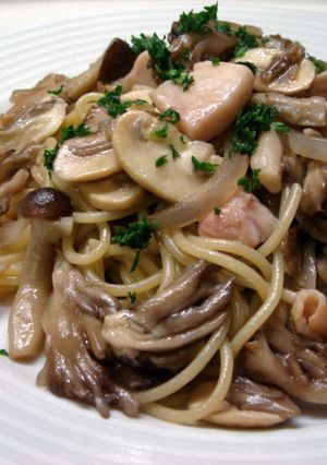 きのこの和風パスタ　-レシピのメイン写真