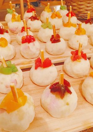 雪豆腐入りポテサラボール-レシピのメイン写真
