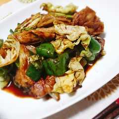 A picture of お肉屋よっしーのコク旨回鍋肉☆.