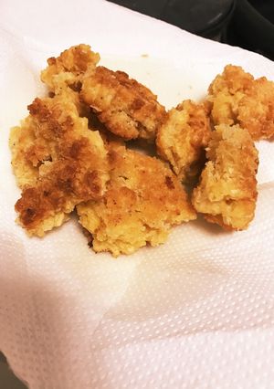 揚げ物の余った材料で！パンもどき！-レシピのメイン写真