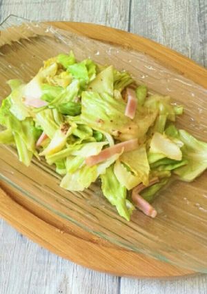 新キャベツのマヨコンソメ炒め-レシピのメイン写真