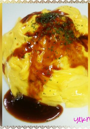 *ふんわり卵のオムライス*-レシピのメイン写真
