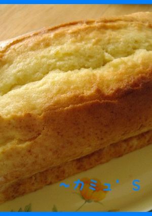 ふんわり♪リンゴのパウンドケーキ-レシピのメイン写真