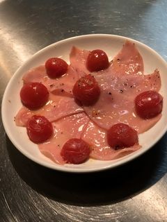 ハムとトマトのおつまみ?-レシピのメイン写真
