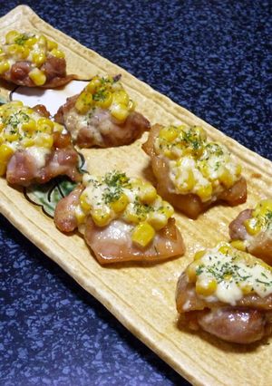 簡単!!鶏肉のコーンマヨ焼き!(^^)!-レシピのメイン写真