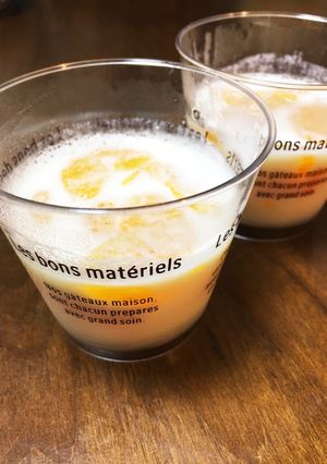 牛乳とみかん缶の弾力デザート-レシピのメイン写真
