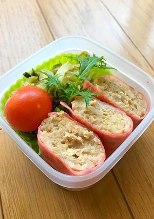 ハムバーグ☆お弁当-レシピのメイン写真