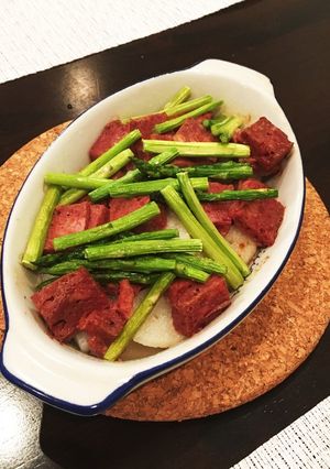 コンビーフと長芋のオーブン焼き-レシピのメイン写真