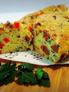 ミートローフのケークサレ-レシピのメイン写真