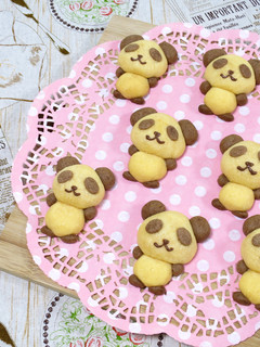 【立体クッキー】かわいいパンダクッキー♪-レシピのメイン写真
