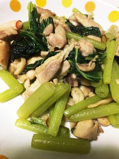 ふきと鶏肉炒め-レシピのメイン写真