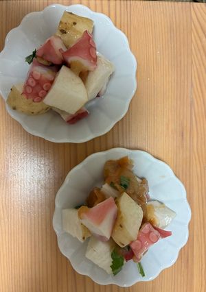 時短 長芋とタコのサラダ-レシピのメイン写真