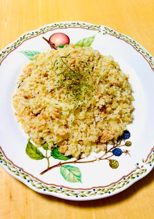 鶏ひき肉とシラスとシソで☆炒飯-レシピのメイン写真