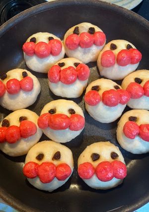 *簡単おいしいアンパンマンのあんまん*-レシピのメイン写真