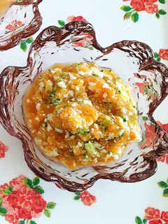 離乳食初期後半▽にんじんの白和え-レシピのメイン写真