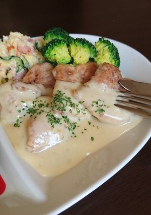 魚のムニエル♪白いわさびソース-レシピのメイン写真
