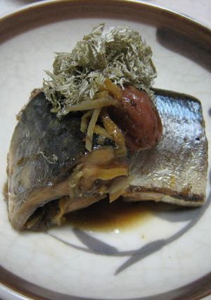 お酢でツヤツヤやわらか～のさんま煮-レシピのメイン写真