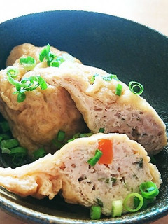 *だし汁ジュワ~♪*鶏の巾着煮*-レシピのメイン写真