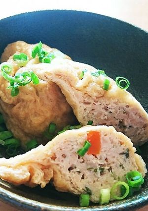 ＊だし汁ジュワ~♪*鶏の巾着煮＊-レシピのメイン写真
