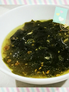 私的に一番簡単☆ワカメスープ☆-レシピのメイン写真