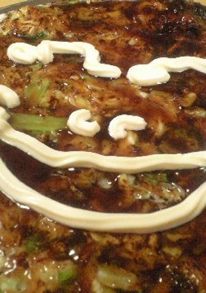 長芋だけのカンタンお好み焼き-レシピのメイン写真