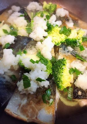 鯖とブロッコリーのみぞれ煮-レシピのメイン写真
