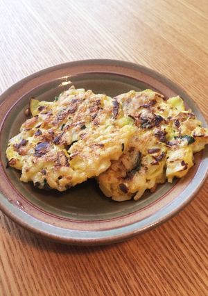 ★離乳食後期★ごはんDEお好み焼き-レシピのメイン写真