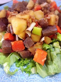 ころころ肉じゃがのサラダ風♪-レシピのメイン写真