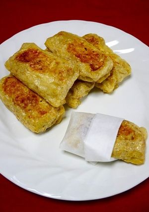 手持ちもOK!☆キャベツの肉詰めおあげ-レシピのメイン写真