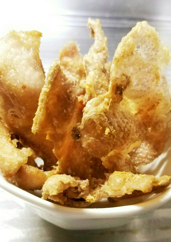 "超簡単 鶏皮揚げ♪"　★酒の肴に★-レシピのメイン写真