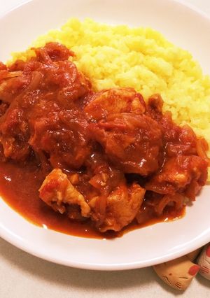 本格的★チキン&トマトのスパイスカレー♬-レシピのメイン写真