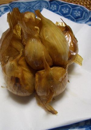 そのままにんにくの素揚げ　　ホクホクです-レシピのメイン写真