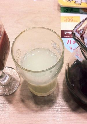 ドリンクバーのカルピス+ワインでカクテル-レシピのメイン写真