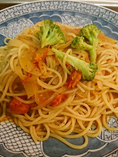 新玉ねぎとトマトのパスタ-レシピのメイン写真