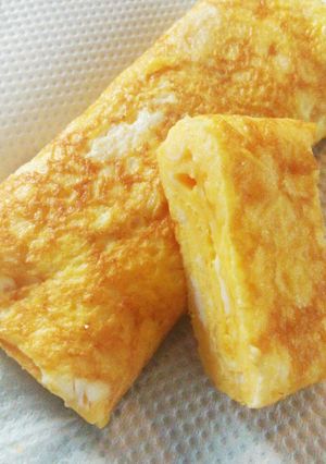 初心者でも簡単に作れる！卵焼き(öᴗ<๑-レシピのメイン写真