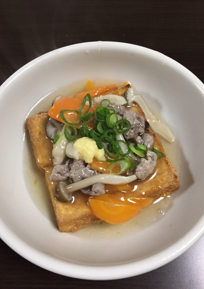 厚揚げのあんかけ生姜風味-レシピのメイン写真